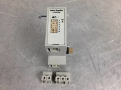 ALLEN BRADLEY 193-EJM JAM PROTECTION MODULE, SIDE-MOUNT (FOR ALL 193-EE, 592-EE, 193S-EE, 592S-EE)