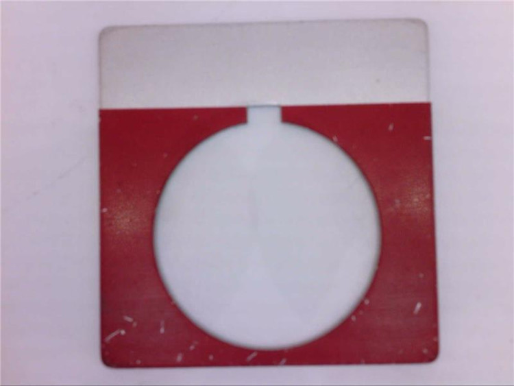 ALLEN BRADLEY 800MR-W624 LEGEND PLATE 22MM EMERGENCY STOP RED ALUMINUM ALLEN BRADLEY 800MR-W624 LEGEND PLATE 22MM EMERGENCY STOP RED ALUMINUM