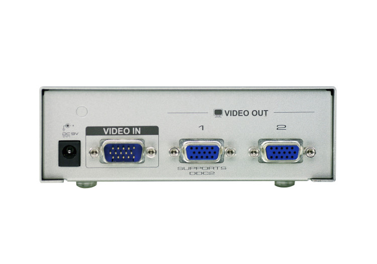 ATEN VIDEO SPLITTER 2-PORT 350MHZ ATEN VIDEO SPLITTER 2-PORT 350MHZ
