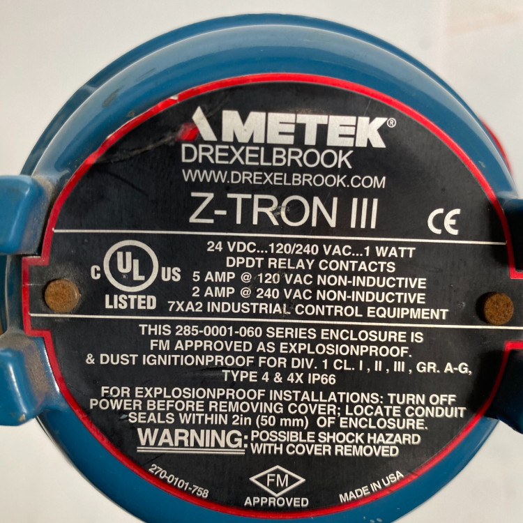AMETEK ZTRON-III ***MODEL NUMBER DO NOT USE***