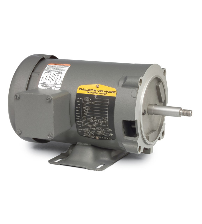 BALDOR CJM3158  MOTOR 3HP 3450RPM 3PH 60HZ 56J 3524M OPEN F1