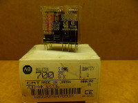 ALLEN BRADLEY 700-HK32Z0-6 GENERAL PURPOSE RELAY, 10A CONTACT, DOUBLE POLE DOUBLE THROW, 6V DC, NO PILOT LIGHT LED