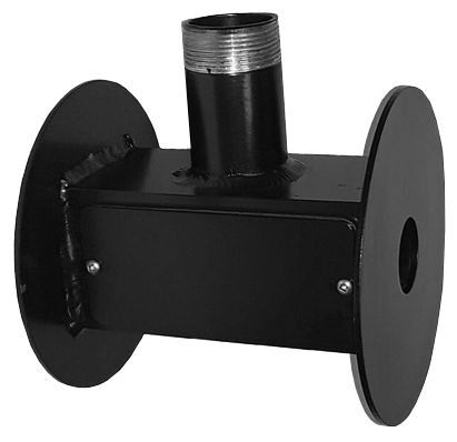 Round Pole mount adapter for use with Wall mount Round Pole mount adapter for use with Wall mount