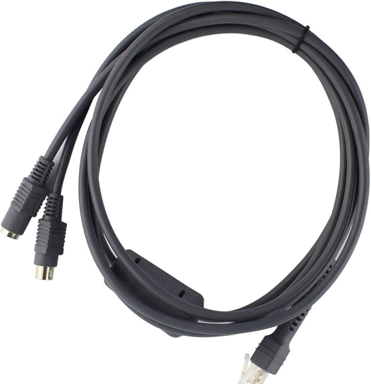 MOTOROLA7 FTKEYBOARD WEDGE CABLEPS/2POWER PORTSTRAIGHT
