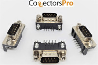 ACCU SORT D-38666 PC BOARD W/CONNECTORS 9PIN/MALE