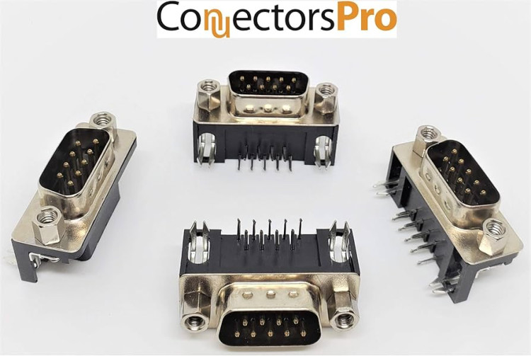 ACCU SORT D-38666 PC BOARD W/CONNECTORS 9PIN/MALE ACCU SORT D-38666 PC BOARD W/CONNECTORS 9PIN/MALE