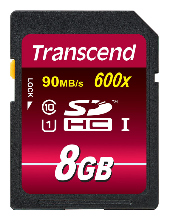 Носитель Transcend 8GB SDHC Class10 TS8GSDHC10U1 Носитель Transcend 8GB SDHC Class10 TS8GSDHC10U1