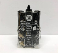 ALLEN BRADLEY 800M-XD2K 800M CONTACT BLOCKS, STANDARD, LARGE SCREW WITH PRESSURE PLATES, 1 N.C.