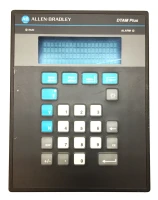 ALLEN BRADLEY 2707-V40P1 OPERATOR INTERFACE DTAM PLUS 4 LINE VFD 40K MEM