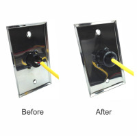15310 MA REAR CONNECTIONS PROTECTION COVER, PLEXIGLAS