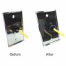 15310 MA REAR CONNECTIONS PROTECTION COVER, PLEXIGLAS