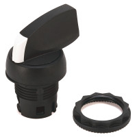 ALLEN BRADLEY 800FP-HM32 800F 3 POSITION SELECTOR SWITCH - PLASTIC, MAINTAINED, BLACK, KNOB LEVER, STANDARD ORIENTATION, STANDARD PACK (QTY. 1)