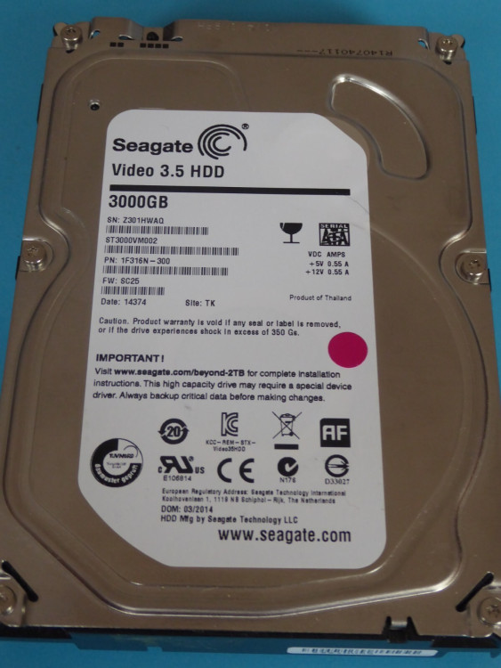 Винчестер Seagate Original SATA-III 3Tb ST3000VM002 Винчестер Seagate Original SATA-III 3Tb ST3000VM002