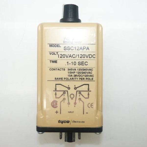 AGASTAT SSC12BPA TIME DELAY RELAY 240V 60HZ