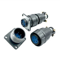 AGASTAT 1556945 CONNECTOR PLUG CIRC 4PIN