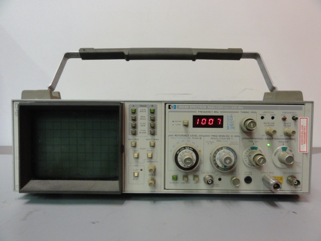 AGILENT 8558B SPECTRUM ANALYZER 0.1-1500MHZ AGILENT 8558B SPECTRUM ANALYZER 0.1-1500MHZ