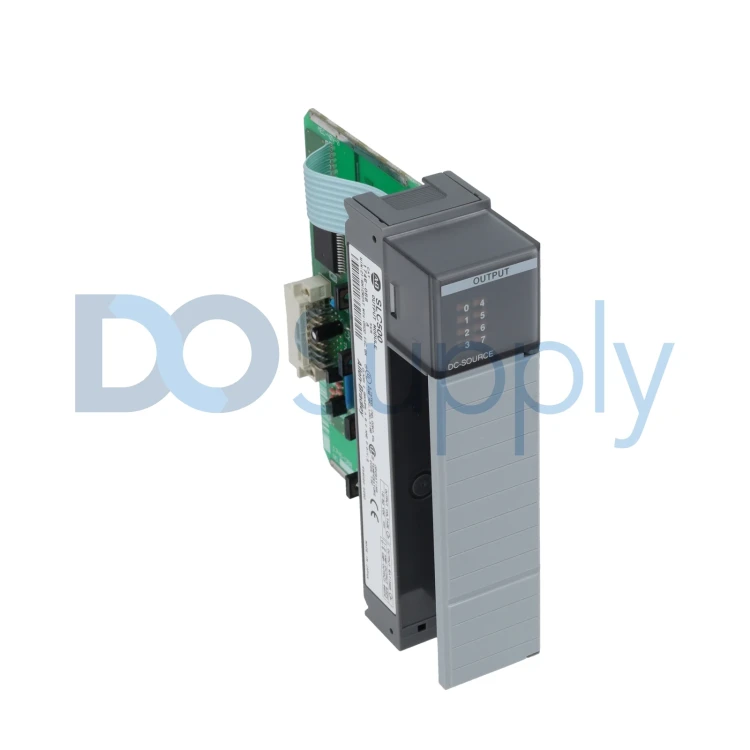 ALLEN BRADLEY 1746-OB8 DC OUTPUT MODULE FOR PROGRAMMABLE CONTROLLER (8) TRANSISTOR SOURCE - 10-50V DC ALLEN BRADLEY 1746-OB8 DC OUTPUT MODULE FOR PROGRAMMABLE CONTROLLER (8) TRANSISTOR SOURCE - 10-50V DC