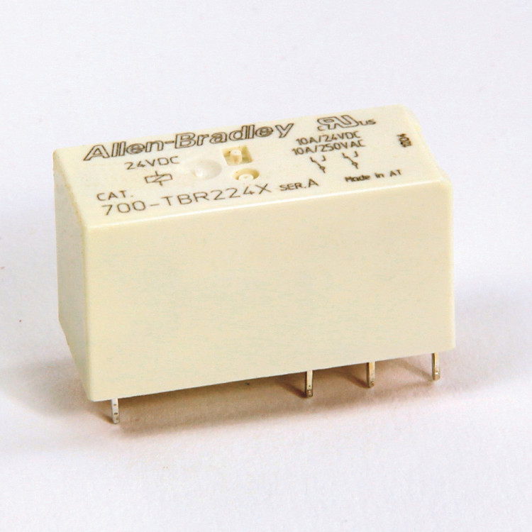 ALLEN BRADLEY 700-TBR24X REPLACEMENT RELAY, SPDT (1 C/O), 24V, W/ GOLD PLATED CONTACTS ALLEN BRADLEY 700-TBR24X REPLACEMENT RELAY, SPDT (1 C/O), 24V, W/ GOLD PLATED CONTACTS