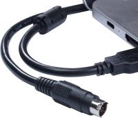 ALLEN BRADLEY 1761-CBL-AM02 CABLE MICROLOGIX 1000 TO HANDHELD PROGRAMMER