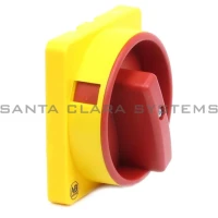 ALLEN BRADLEY 194L-HE6N-175I CONTROL/LOAD HANDLE RED/YELLOW OFF-ON 3LOCKS