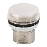 ALLEN BRADLEY 800EM-P7 22.5MM PILOT LIGHT OPERATOR, RD. METAL (IP66, 4/13), DIFF. STYLE, CLEAR