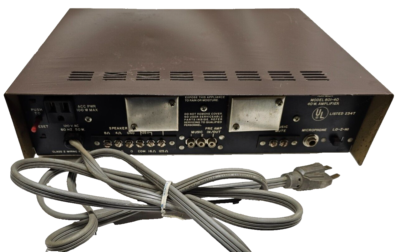 RAYMER POWER AMPLIFIER 40WATT 120V 60HZ RAYMER POWER AMPLIFIER 40WATT 120V 60HZ