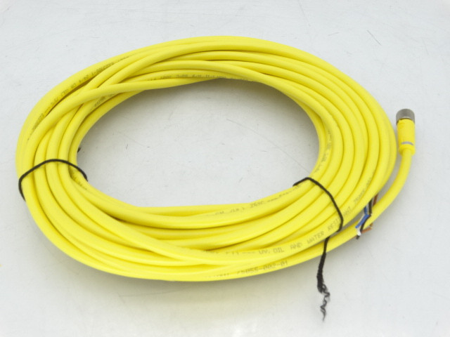 ALLEN BRADLEY 889P-F4AB-10 PICO (M8), FEMALE, STRAIGHT, 4-PIN, PVC CABLE, YELLOW, UNSHIELDED, IEC COLOR CODED, NO CONNECTOR, 10 METER (32.8 FEET) ALLEN BRADLEY 889P-F4AB-10 PICO (M8), FEMALE, STRAIGHT, 4-PIN, PVC CABLE, YELLOW, UNSHIELDED, IEC COLOR CODED, NO CONNECTOR, 10 METER (32.8 FEET)