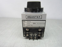 AGASTAT 7012PCM TIMING RELAY COIL 125VDC 1.5-15SECOND