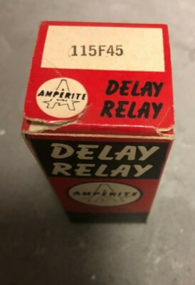 AMPERITE 115F45 FLASHER TIME DELAY RELAY 115VAC AMPERITE 115F45 FLASHER TIME DELAY RELAY 115VAC