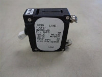 AIRPAX IUGBXF6-33037-40 CIRCUIT BREAKER 40AMP 1P 80/240VDC ROCKER