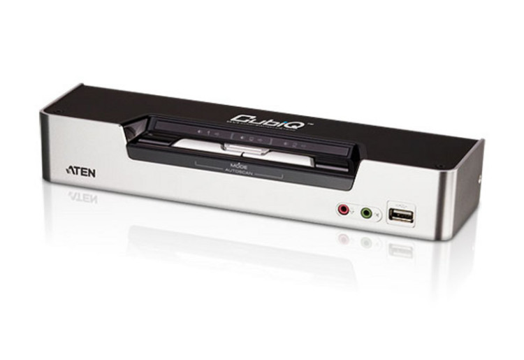 KVM-коммутатор 2-PORT USB 2.0 DVI DUAL