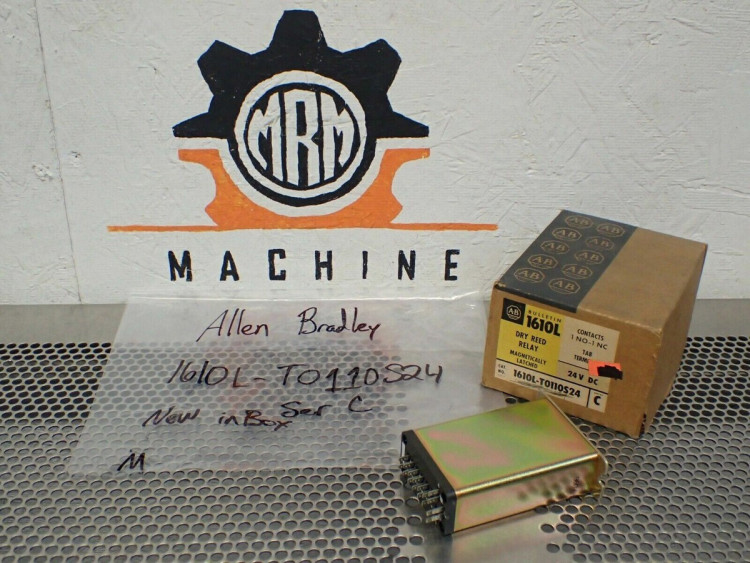 ALLEN BRADLEY 1610L-T0200S24 RELAY DRY REED MAGNETICALLY LATCHED 24VDC ALLEN BRADLEY 1610L-T0200S24 RELAY DRY REED MAGNETICALLY LATCHED 24VDC