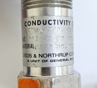 LEEDS & NORTHRUP  CONDUCTIVITY CELL 25CONSTANT GOLD/NICKEL