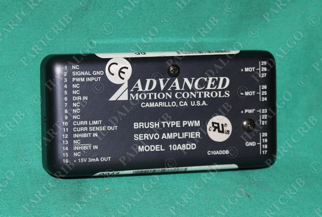 ADVANCED MOTION CONTROLS 10A8DDFCN2 AMPLIFIER