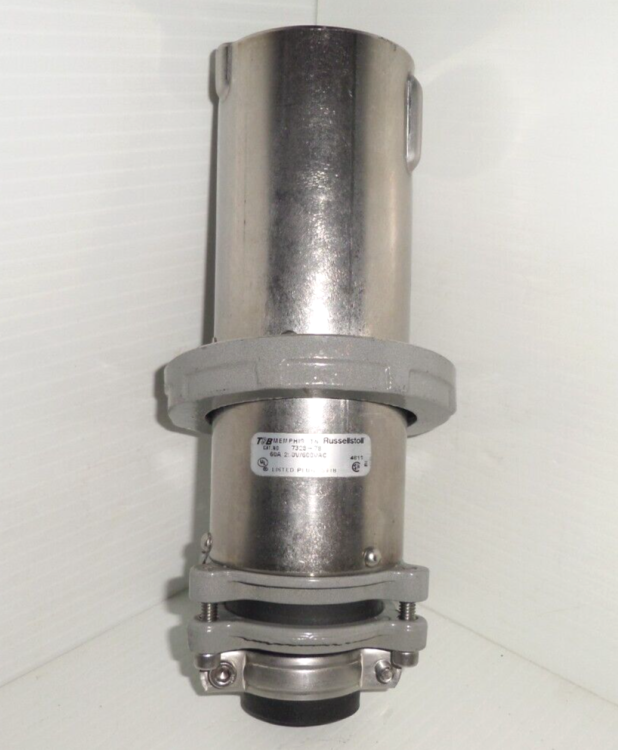 THOMAS & BETTS 7328-78 PLUG 60AMP 3POLE 600VAC 4PIN MALE THOMAS & BETTS 7328-78 PLUG 60AMP 3POLE 600VAC 4PIN MALE