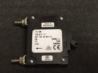 AIRPAX IELK1-1-62-10.0-01-V CIRCUIT BREAKER 10AMP 250VAC