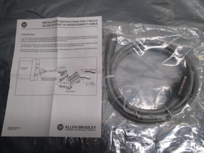ALLEN BRADLEY 1746-C15 INTERCONNECT CABLE SLC 500 2M
