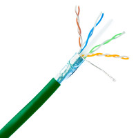 ACCU SORT 1000071469 T&L ACCESSORY, CABLE,NETWORK,5M,CAT6,DOUBLE-SHIELDED,GREEN,ROHS EU