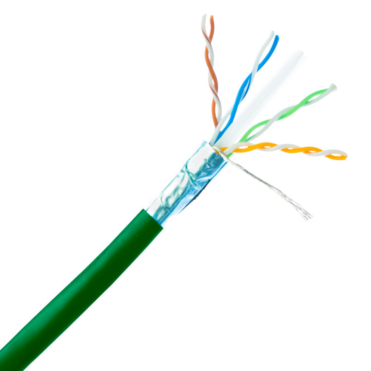 ACCU SORT 1000071469 T&L ACCESSORY, CABLE,NETWORK,5M,CAT6,DOUBLE-SHIELDED,GREEN,ROHS EU