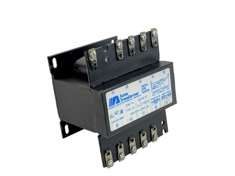 ACME ELECTRIC TA-2-54537 INDUSTRIAL CONTROL TRANSFORMERS , , SINGLE PHASE, 50/60 HZ , 380/440/550/600 PRIMARY VOLTS , 115/230 SECONDARY VOLTS ACME ELECTRIC TA-2-54537 INDUSTRIAL CONTROL TRANSFORMERS , , SINGLE PHASE, 50/60 HZ , 380/440/550/600 PRIMARY VOLTS , 115/230 SECONDARY VOLTS