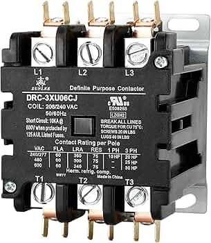 CONTACTOR 60AMP 3POLE 240V 50HZ