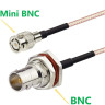 DS3 Cable Assy, 30 ft, BNC to Mini-BNC DS3 Cable Assy, 30 ft, BNC to Mini-BNC