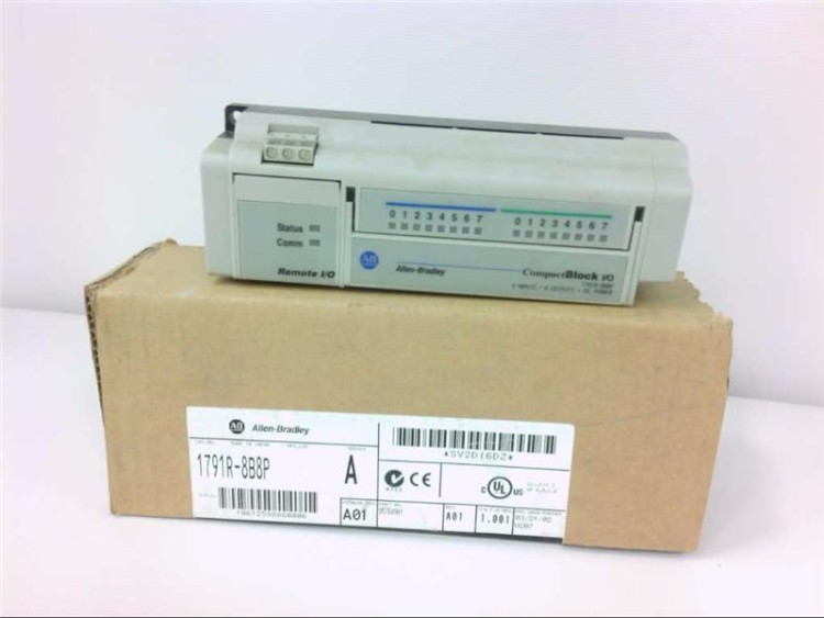 ALLEN BRADLEY 1791R-8B8P RIO 24VDC COMPACTBLK, 8 IN SINK 8 OUT SOURCE, BASE ALLEN BRADLEY 1791R-8B8P RIO 24VDC COMPACTBLK, 8 IN SINK 8 OUT SOURCE, BASE