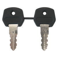 ALLEN BRADLEY 800F-AKR3825 800F REPLACEMENT KEYS, RONIS SPARE KEYS 3825, PKG. QTY 1 (SET WITH 2 KEYS)