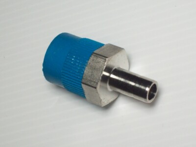 SS SWAGELOK TUBE FITTING, MALE TUBE ADAPTER, 1/2 IN. TUBE OD X 3/8 IN. MALE NPT