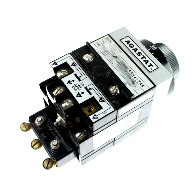 AGASTAT 7022-PDM TIME DELAY RELAY 125VDC 0.5 - 50SECOND AGASTAT 7022-PDM TIME DELAY RELAY 125VDC 0.5 - 50SECOND