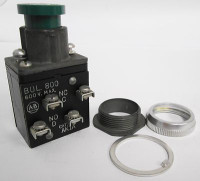 ALLEN BRADLEY 800H-AK1A SWITCH,PUSHBUTTON 600V AC MAX 10 AMP MAX