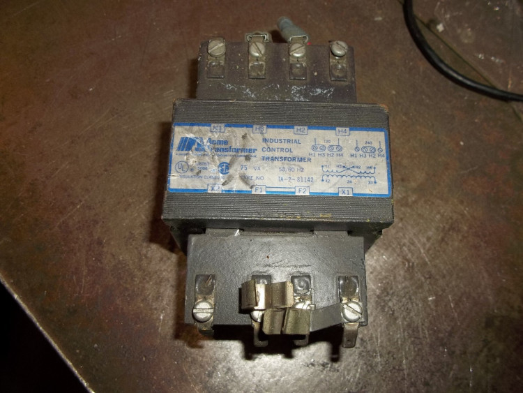 ACME ELECTRIC TA-2-81142 TRANSFORMER 75VA