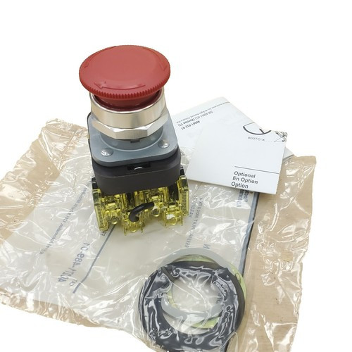 ALLEN BRADLEY 800E-LF4 PUSH BUTTON FLUSH ILLUMINATED