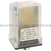 ACTION INSTRUMENTS 3200-235 RELAY SPDT INPT 4-20MA 120V